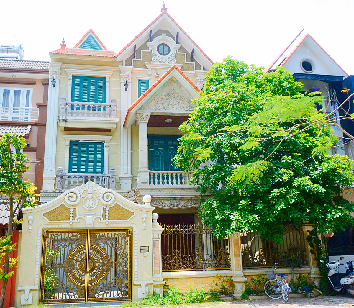 Tòan cảnh ngôi nhà phố của đại gia Hà Thành.