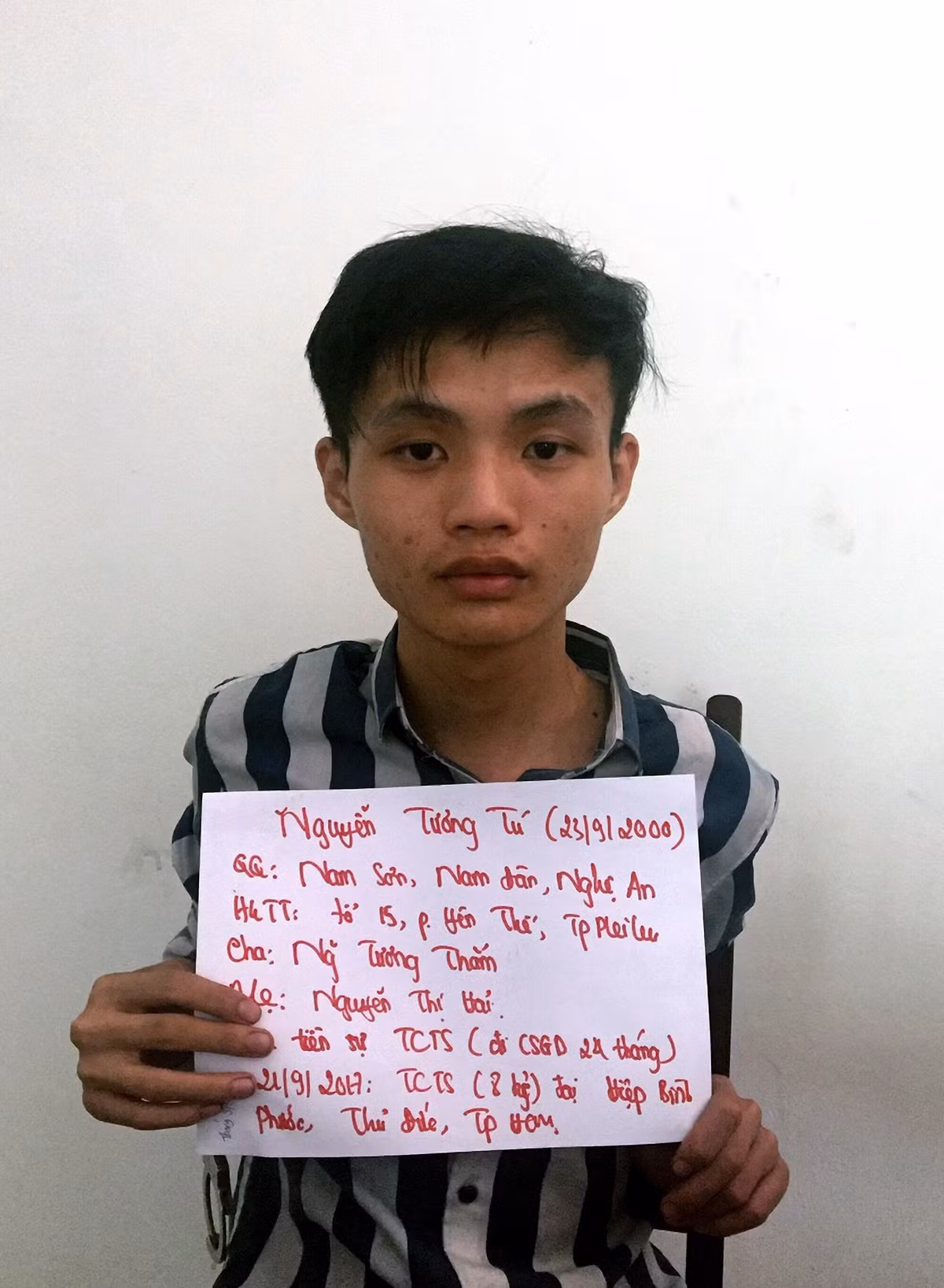 Bat nghi pham vu trom 8,5 ty o TP.HCM