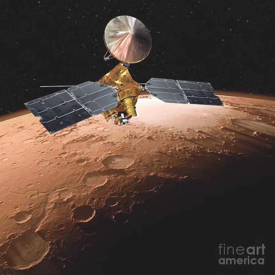 Đây không phải là lần đầu tiên tàu quỹ đạo trinh sát sao Hỏa MRO của NASA chụp được bức ảnh gây tò mò.