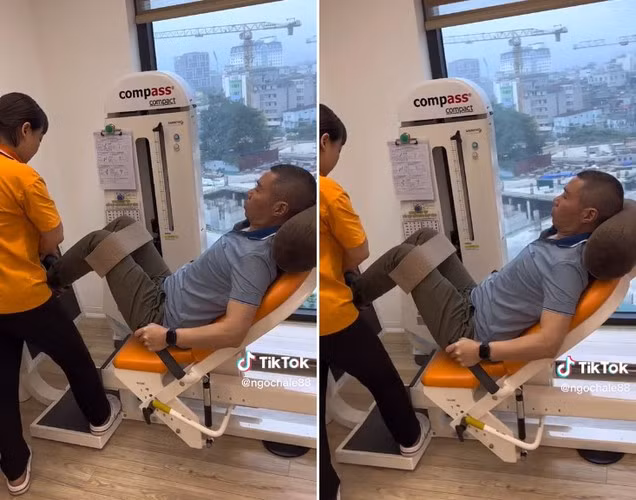 Quá trình chữa trị của anh được bà xã Ngọc Hà cập nhật thường xuyên trên trang cá nhân. Trong các clip, "cô Đẩu" đã rất nỗ lực tập luyện. Ngoài các bài trị liệu trong nước, nghệ sĩ Công Lý còn được vợ đưa sang Nhật truyền tế bào gốc.