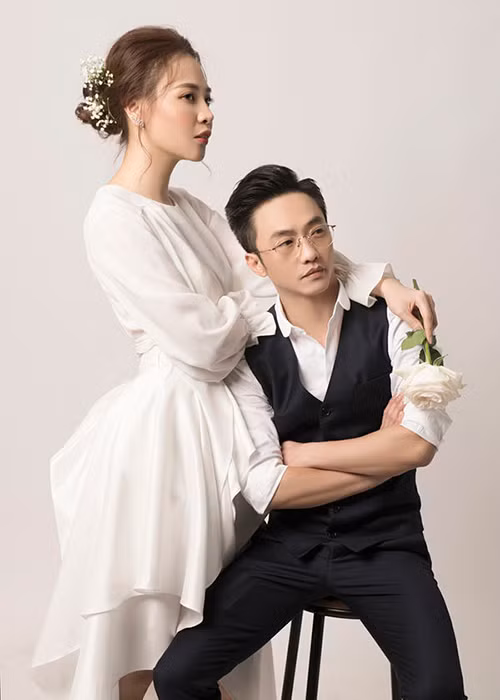 Cường Đô la trẻ trung, phong độ trong bộ ảnh cưới.