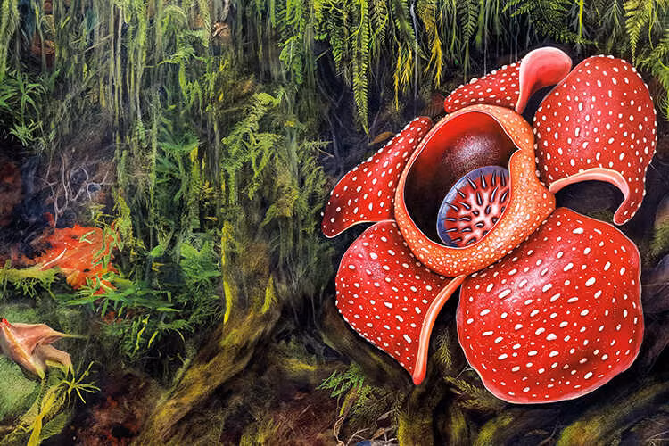 Theo Liên minh Bảo tồn Thiên nhiên quốc tế, loài hoa Rafflesia hiện được xếp vào loại "cực kỳ nguy cấp".