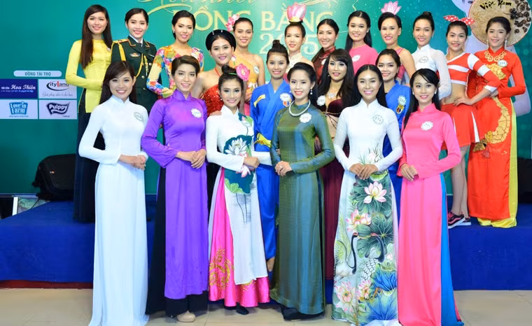 Ngam các nguoi dep Hoa khoi DBSCL thi thó tài nang