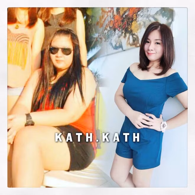 Song song với việc ăn uống lành mạnh, Kath còn chăm chỉ tập luyện nghiêm túc mỗi ngày.