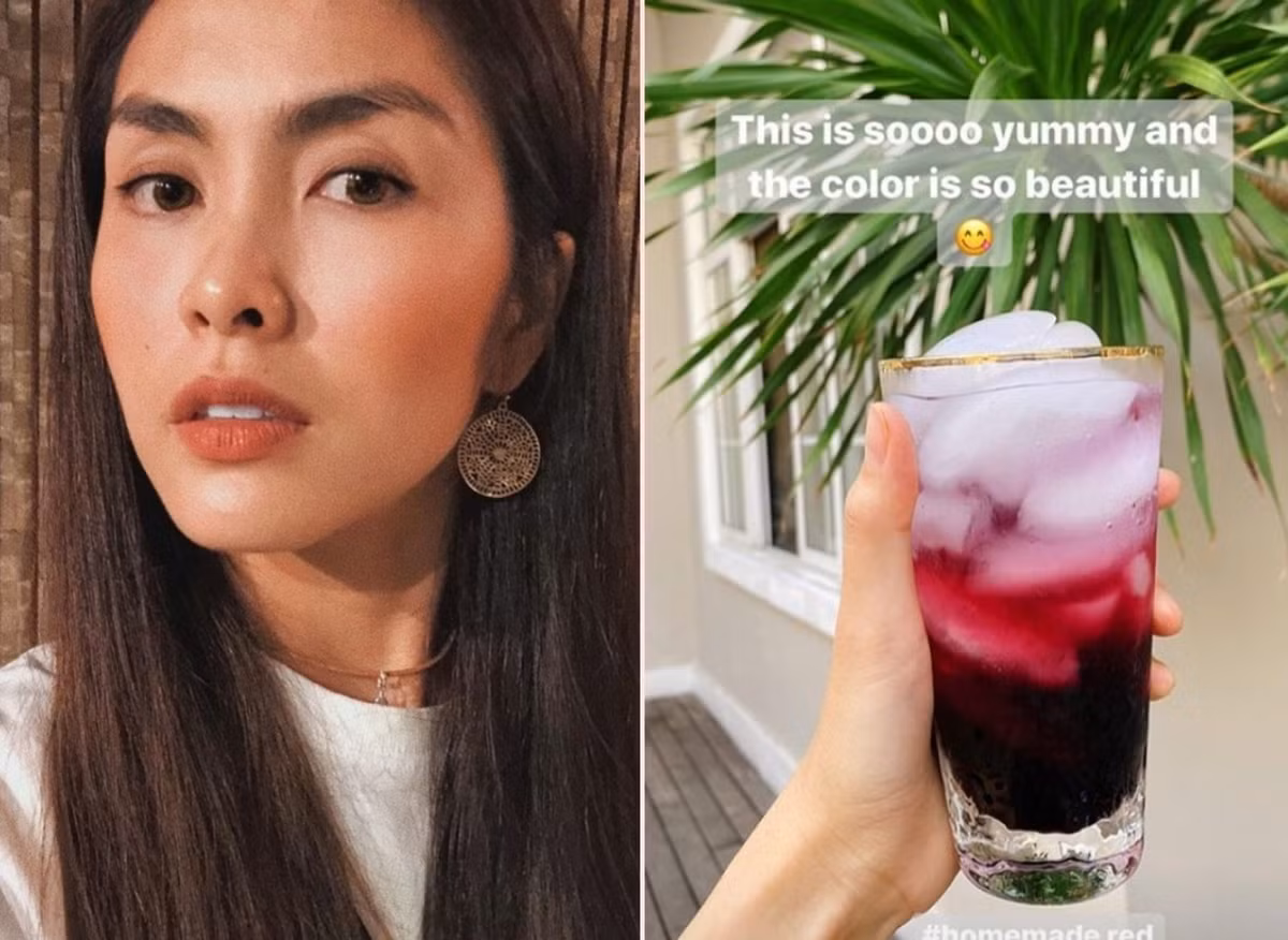 Ngoài việc chăm chỉ uống sữa hạt tự chế, Hà Tăng cũng tự ngâm 1 bình atiso ngâm để pha nước uống, thức uống vừa đẹp mắt còn giúp làm đẹp da, giữ dáng. Ảnh: Internet. Mời độc giả theo dõi video "Cách làm đẹp Avatar Facebook bằng video". Nguồn: VTC.