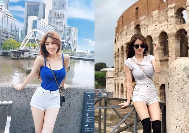 Áo phông phối với quần short ngắn là set đồ được cô nàng ưa chuộng bởi nó mang lại sự thoải mái, năng động mà vẫn quyến rũ.