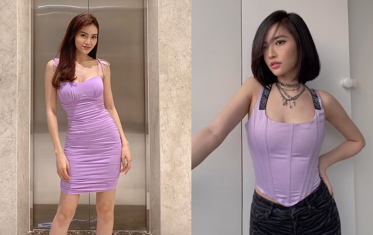 Những bộ trang phục màu tím lịm tìm sim khiến nhiều người dè chừng bởi đây vốn là một màu sắc khó nhằn, khi diện lên người liền có khả năng cao bị lọt top ăn mặc quê mùa hay sến súa. Thế nhưng loạt mỹ nhân Việt như Bích Phương hay Ninh Dương Lan Ngọc mặc lên trông vẫn vô cùng sang trọng và trẻ trung.