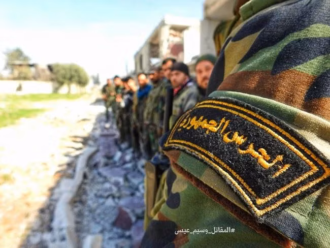 Ảnh: Truyền thông Quân đội Syria.