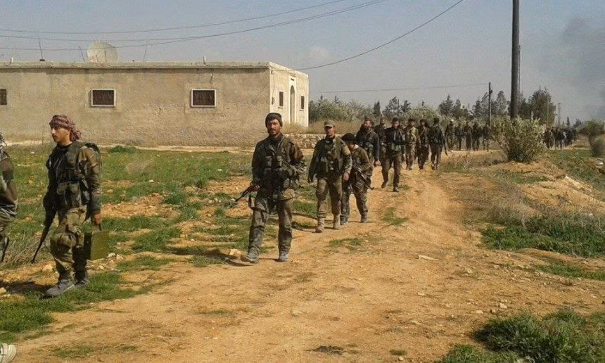 Quan doi Syria giai phong thi tran chien luoc tai Idlib