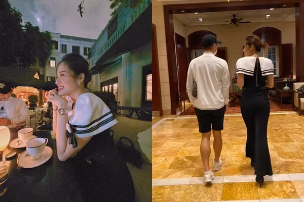 Bi nghi hen ho cau thu Tien Linh, HH Phan Hoang Thu noi gi?