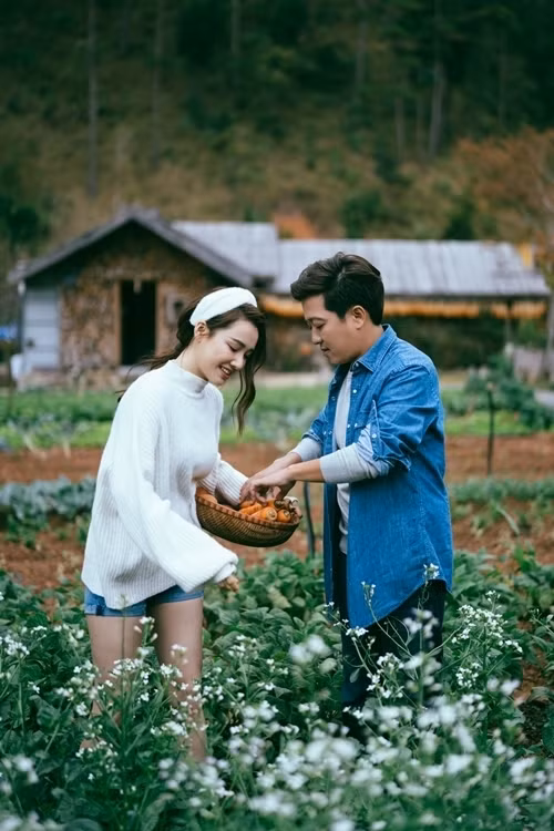  Trường Giang – Nhã Phương muốn mọi thứ được thực hiện chân thật và đơn giản nhất từ trang phục cho đến bối cảnh và cảm xúc của bộ hình.