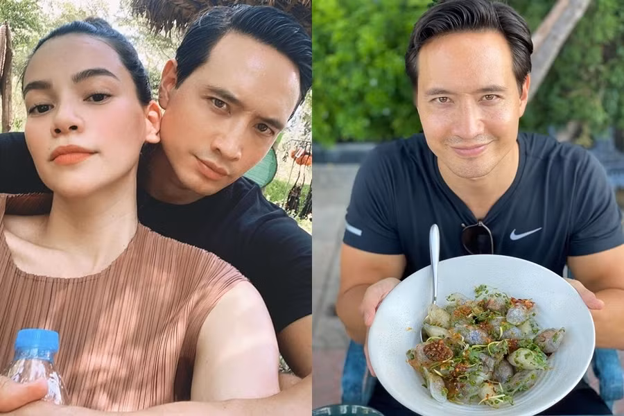 Hồ Ngọc Hà cùng Kim Lý và gia đình tận hưởng không khí trong lành tại quê Quảng Bình.