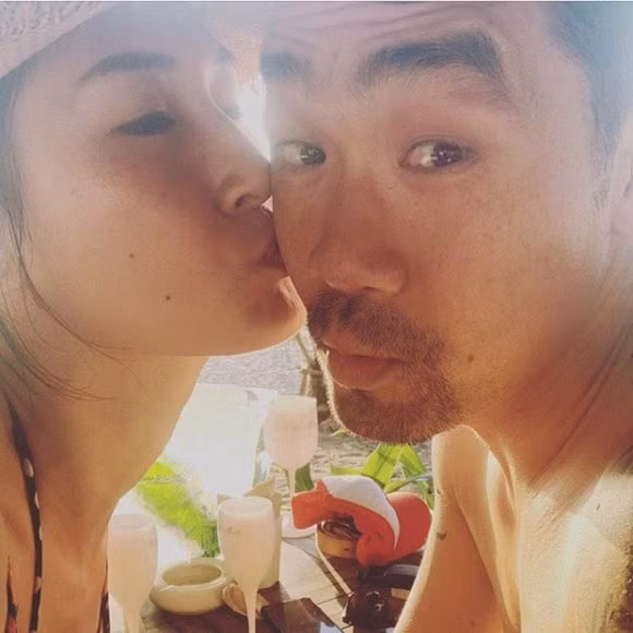 Kathy Uyen khoe anh tinh tu ben ban trai moi sau chia tay moi tinh 10 nam