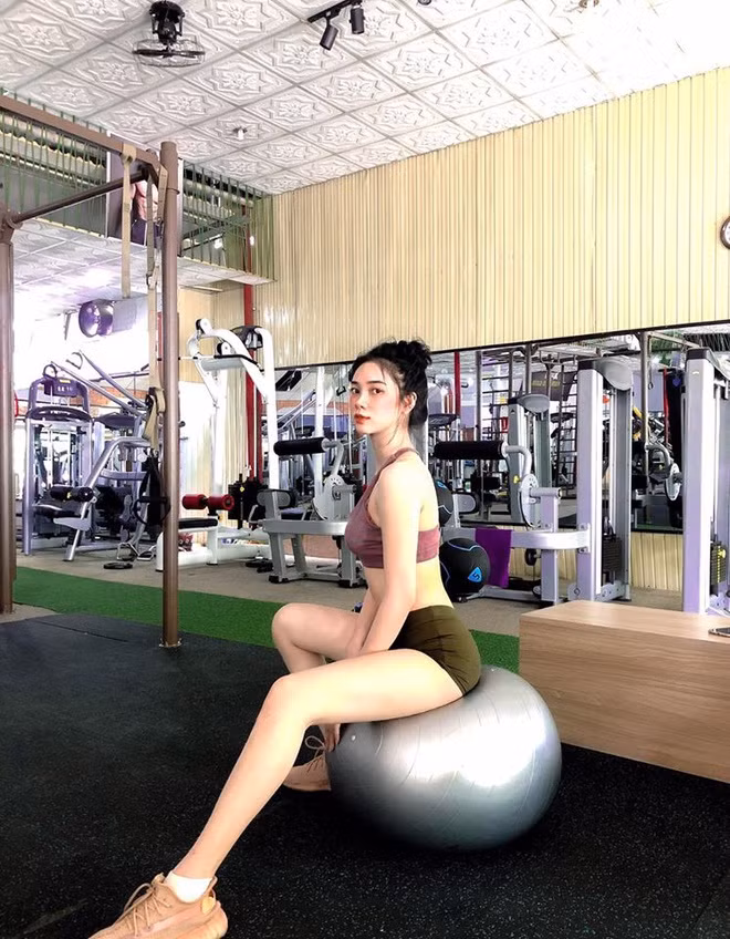 Đa số thí sinh duy trì thói quen tập, kiểm soát cân nặng cho đến vòng chung kết. Ảnh: FB Hoài Thương.