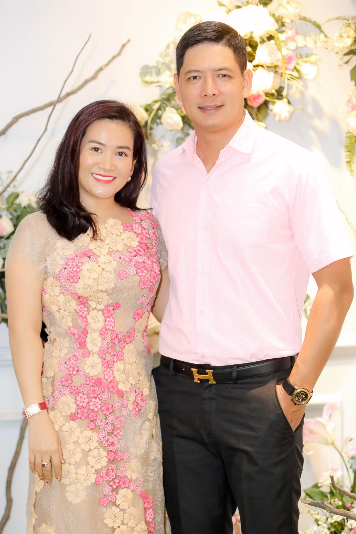 Bình Minh và bà xã Anh Thơ hội ngộ cùng dàn sao Việt.