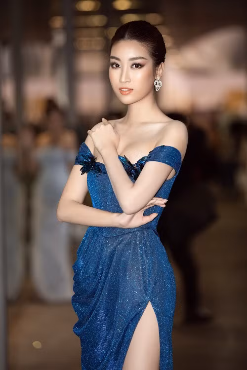 Hoa hậu Đỗ Mỹ Linh cũng góp mặt tại sự kiện.