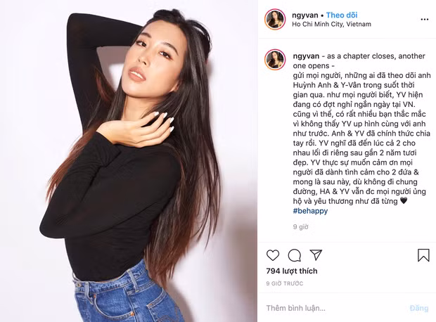 Ban gai Viet Kieu tuyen bo chia tay Huynh Anh sau gan 2 nam hen ho