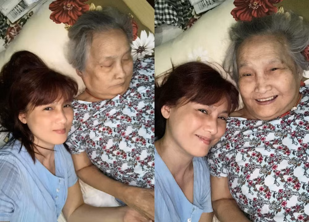 Diễn viên Hiền Mai đăng tải trên trang cá nhân ảnh chụp chung với mẹ của mình, kèm theo đó là dòng trạng thái: “Ở nhà vẫn vui”. Dù đã ngoài 50 nhưng cô giáo Mai của “Tuổi thần tiên” vẫn tự tin khoe mặt mộc trẻ trung, tự nhiên.