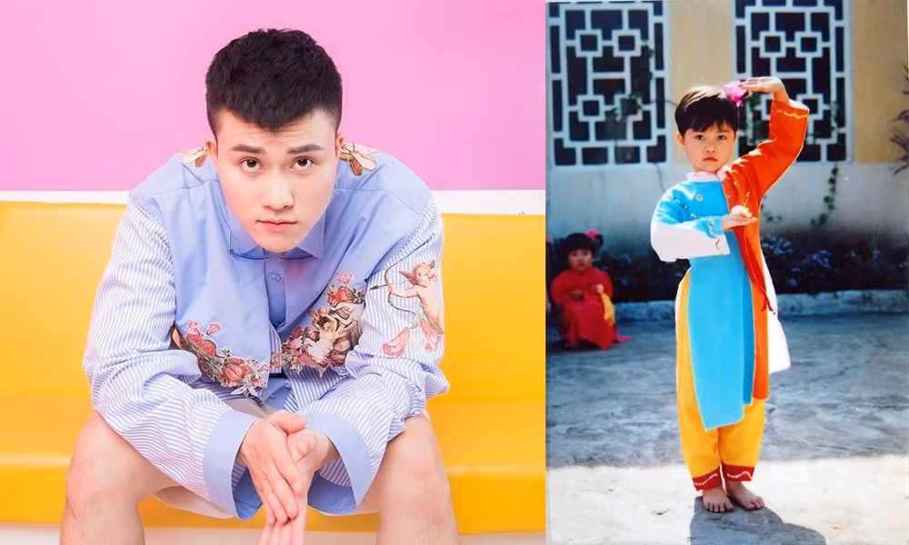 Giọng ca “Ông bà anh” Lê Thiện Hiếu hào hứng chia sẻ hình ảnh thơ bé kèm dòng trạng thái: “Trúc xinh trúc đứng đầu đình. Em xinh em đứng một mình vẫn xinh”.