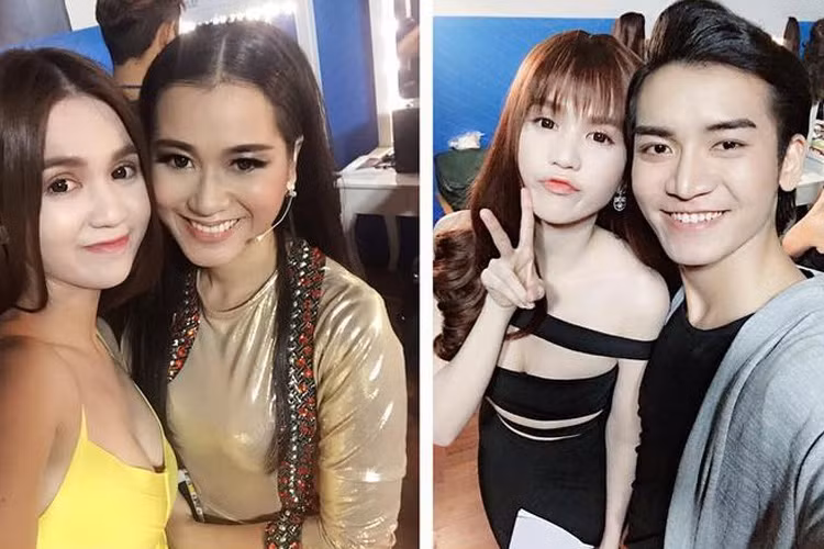 Với vai trò host, Ngọc Trinh thường xuyên lựa chọn những trang phục gợi cảm tôn vóc dáng nuột nà để thu hút sự chú ý.