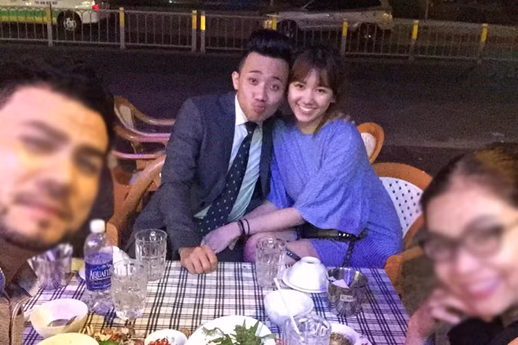 Can canh man cau hon lang man cua Tran Thanh Hari Won