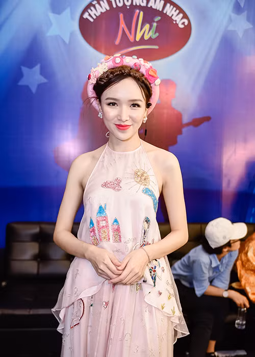 Thao My nhi nhanh o hau truong Vietnam Idol Kids-Hinh-10