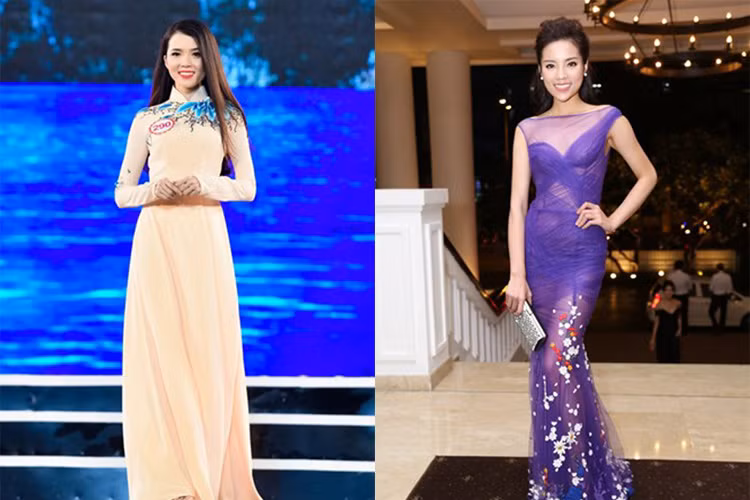 Hoa khôi sinh viên Cần Thơ 2014 Huỳnh Thúy Vi sở hữu nhiều nét tương đồng với Hoa hậu Kỳ Duyên. 