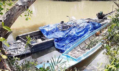 Truy duoi 9X lai xuong may bo chay sau tai nan chet nguoi