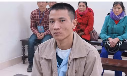 Bị cáo Kiên tại tòa. Ảnh: Vân Thanh.