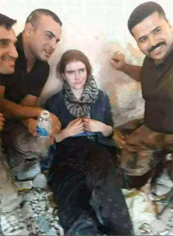 Thieu nu Duc xinh dep tron nha theo IS bi bat o Mosul-Hinh-2