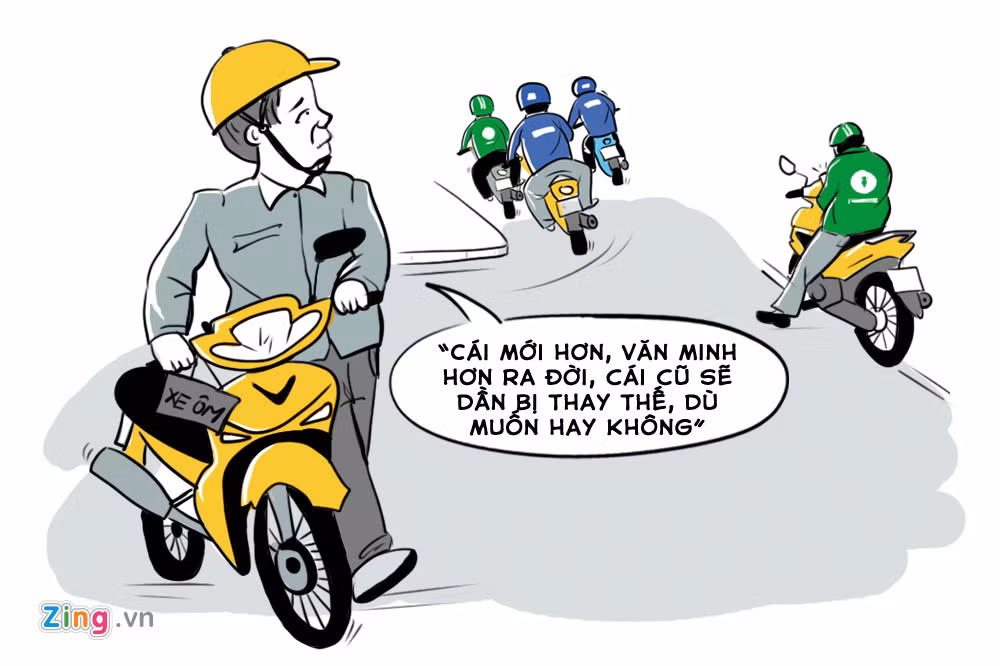 Khi cái mới hơn, văn minh hơn ra đời thì cái cũ sẽ dần bị thay thế như một xu hướng tất yếu.