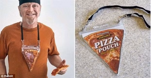 Nếu còn dư miếng pizza nào, túi đeo này sẽ giúp bạn đem chúng đi mọi nơi.