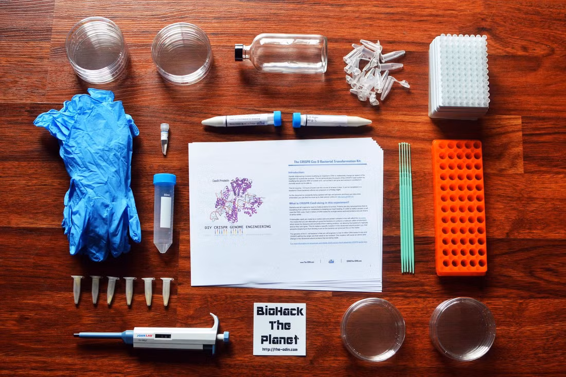 Hộp thiết bị nghiên cứu kỹ thuật CRISPR - Ảnh: The Odin