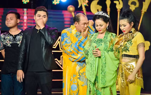 Duy Phương và Lê Giang từng đúng chung sân khấu Sao nối ngôi vì con gái Lê Lộc.