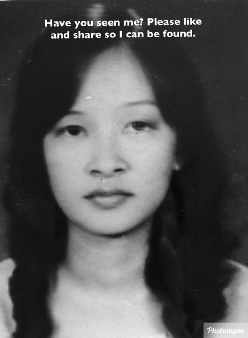 Chân dung bà Nguyễn Thị Lệ Hoa lúc trẻ.