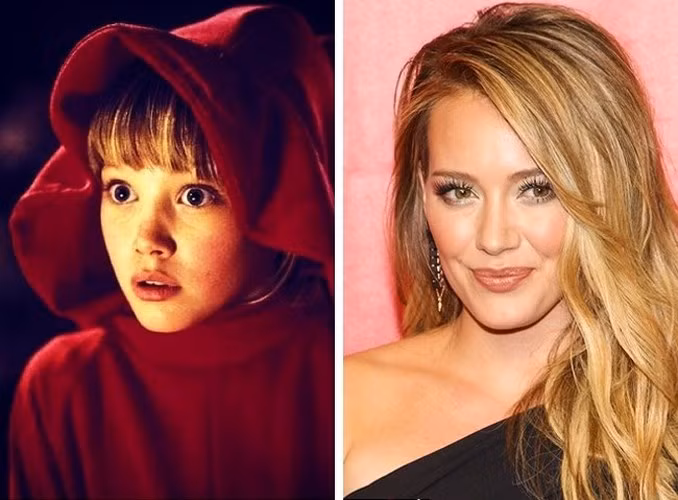 Hilary Duff, sinh năm 1987, là một ca sĩ kiêm diễn viên. Cô nổi tiếng với vai diễn trong loạt phim truyền hình "Lizzie McGuire". Gương mặt cá tính của cô bộc lộ rõ nét ngay từ khi còn nhỏ.
