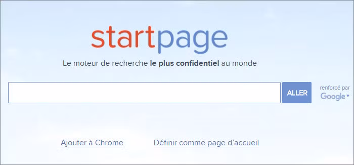 StartPage hoạt động như một proxy, ngăn chặn việc thu thập dữ liệu cá nhân.