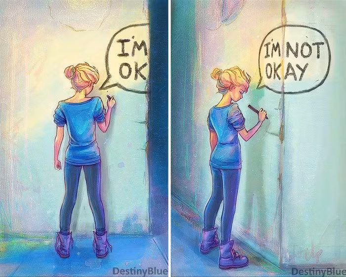 Ẩn sau câu 'Tôi ổn' (I'm ok) có thể là một câu trả lời hoàn toàn khác.