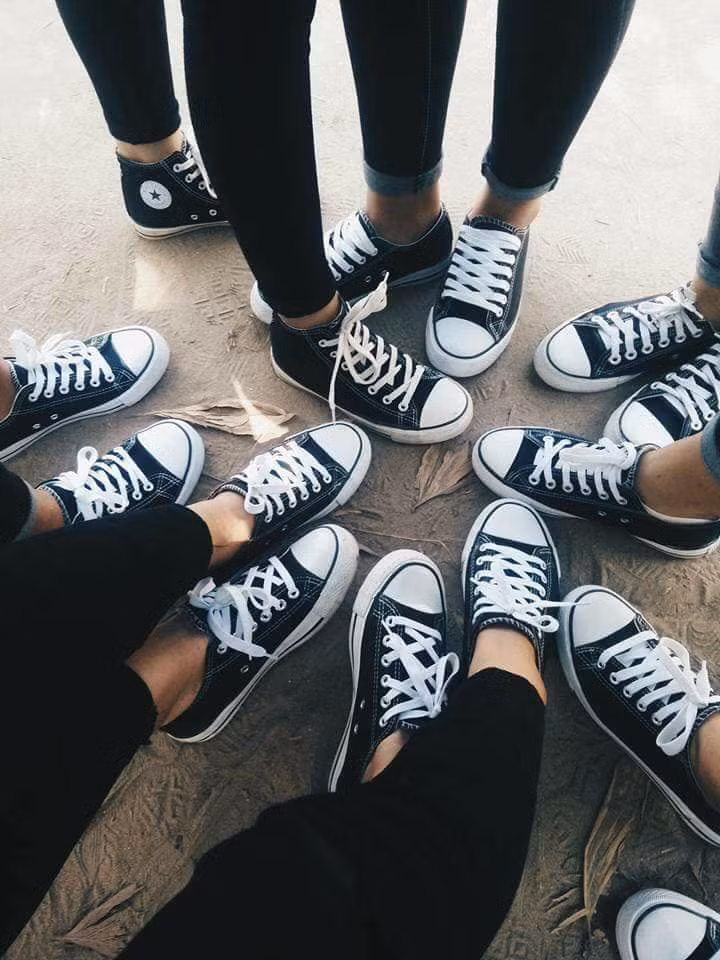 Các nhãn giày được các bạn học sinh yêu thích nhất chính là Converse, Vans… hoặc đơn giản chỉ là Thượng Đỉnh. Bởi Vans và Converse là những loại giày với giá phổ thông và hợp với túi tiền của các bạn học sinh - sinh viên.