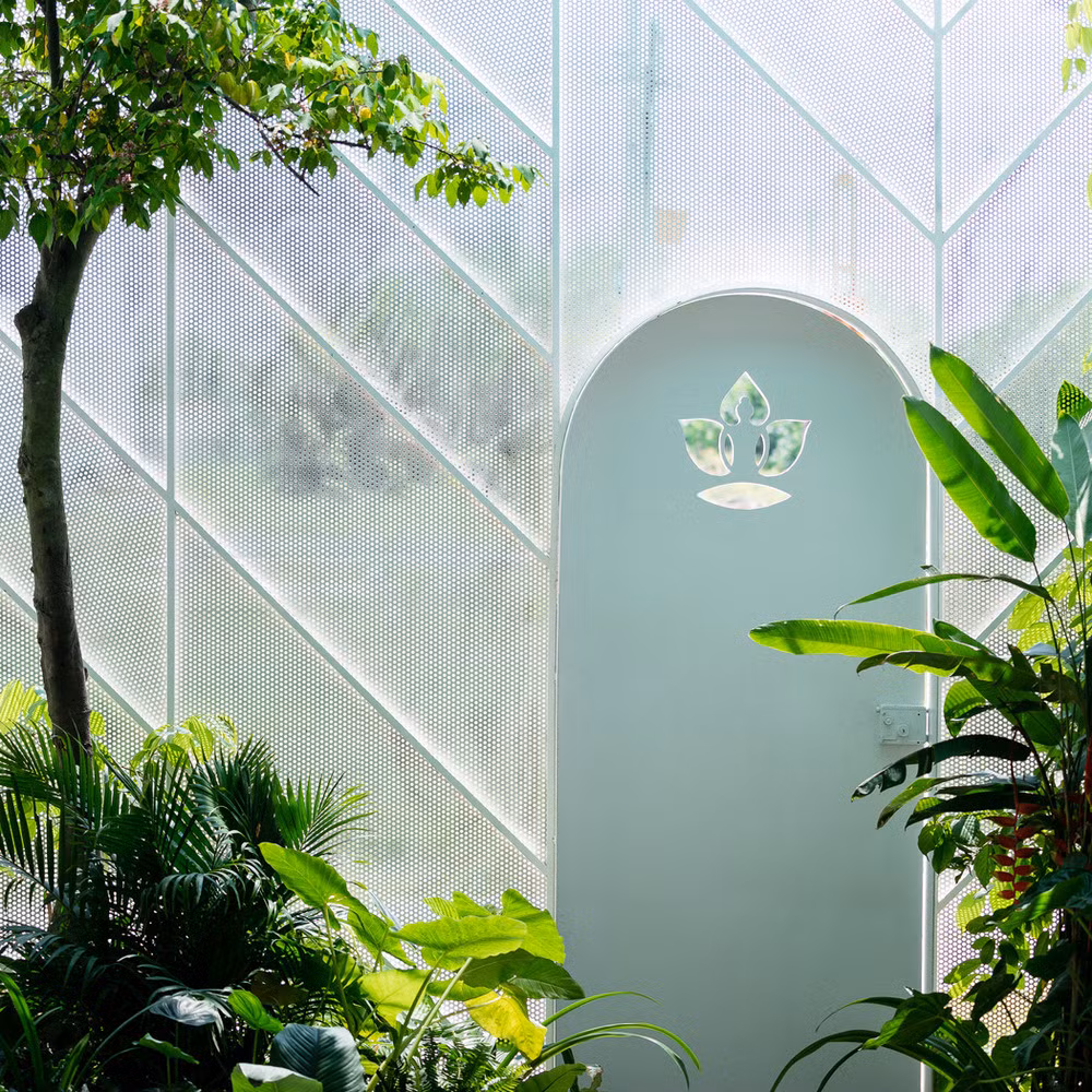 Công trình có diện tích nền 72 m2, thiết kế bởi H.A.