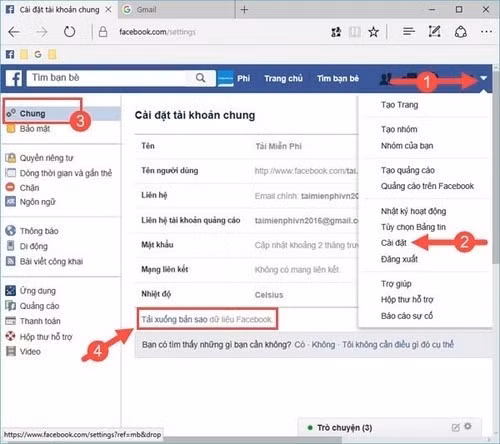 2 cách đơn giản để lục lại tin nhắn Facebook dù đã bị xóa sạch - Hình 3 2 cach don gian de luc lai tin nhan Facebook du da bi xoa sach-Hinh-3