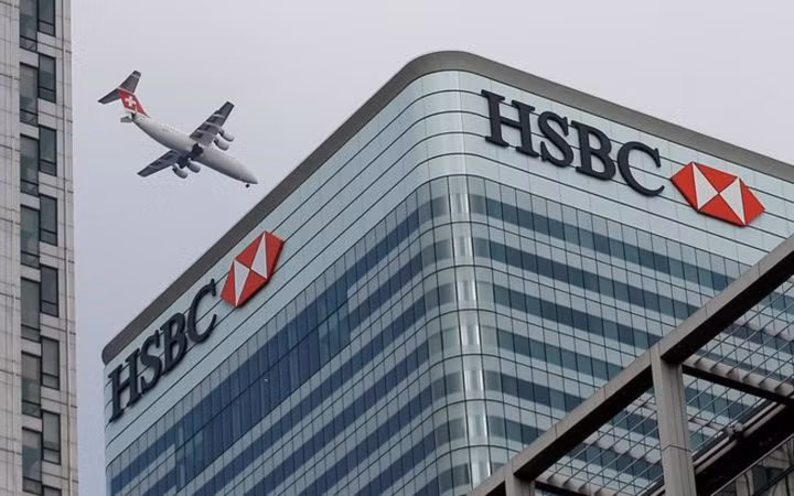 Ngân hàng đa quốc gia HSBC có tổng giá trị tài sản 2.570 tỉ USD, xếp vị trí thứ 5.