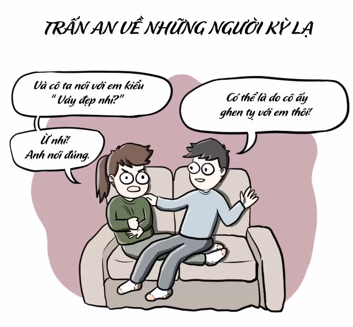 Con gái có cả trăm điều thắc mắc về những người quanh cuộc sống của họ. Nhiều khi chỉ một câu nói cũng có thể khiến nàng bực bội và khó chịu. May thay, các chàng với chiếc đầu lạnh sẽ biết xoa dịu nửa kia hiệu quả.