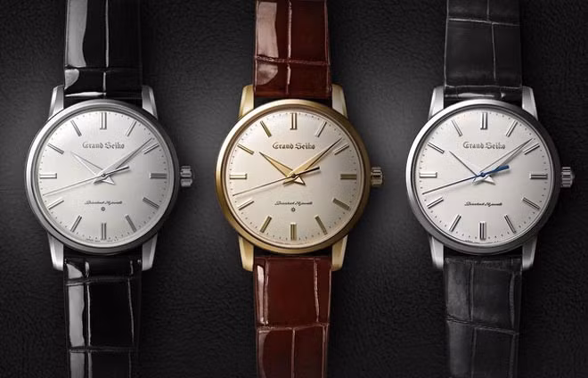 Seiko đã tái sản xuất dòng đồng hồ Grand Seiko đầu tiên từ những năm 1960, với 3 phiên bản giới hạn từ vàng, bạch kim và thép không gỉ. Giá mỗi chiếc là 7.600 USD.