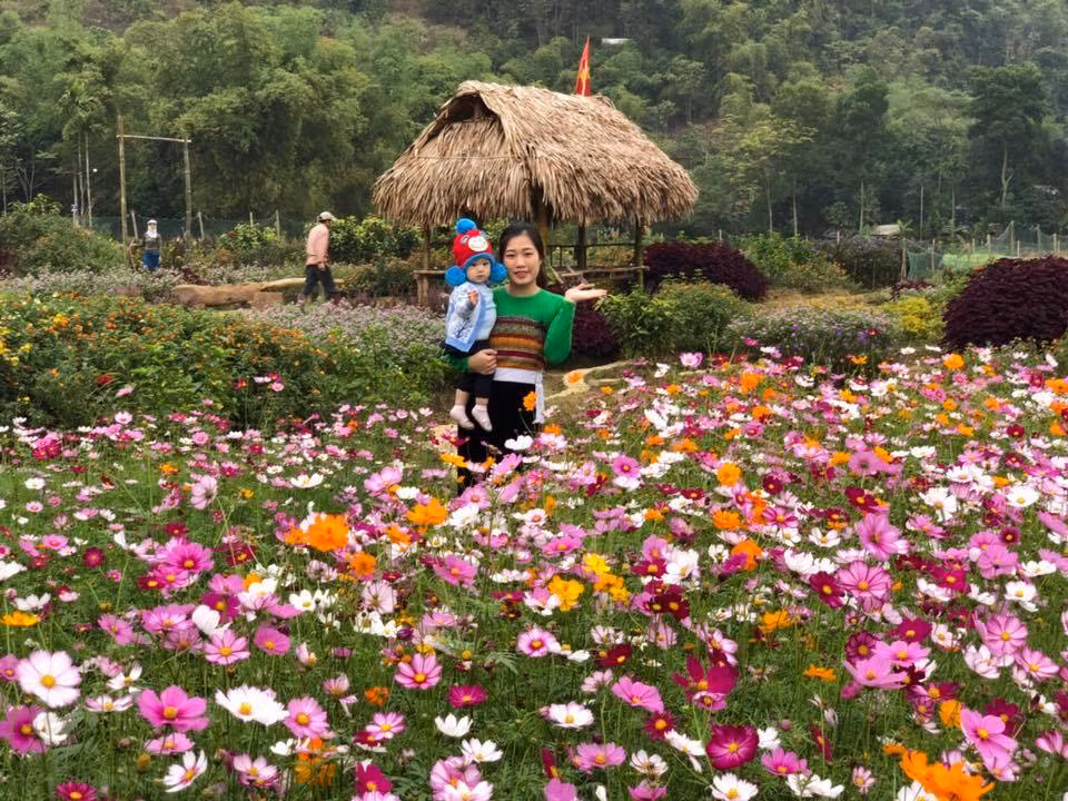 Cô chủ xinh đẹp Hà Tuyết Trinh.