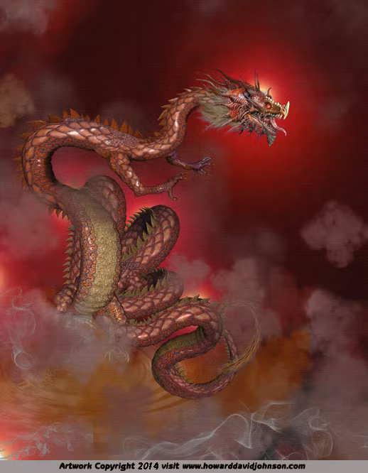 Cụ thể, nhiều truyền thuyết phương Đông mô tả rồng là một sinh vật cao quý có mình rắn, chân hổ, móng chim ưng, sừng hươu, vây cá chép, không có cánh nhưng biết bay.