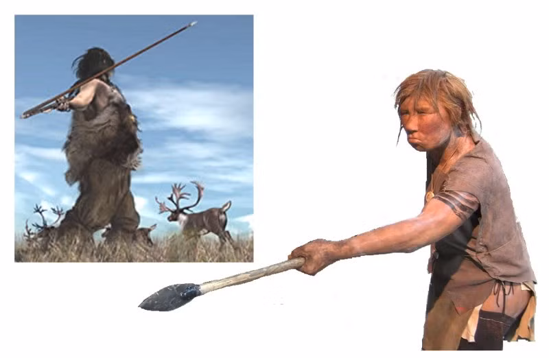 Mặc dù trông khá thô sơ nhưng vũ khí này được người Neanderthal sử dụng vô cùng hiệu quả.