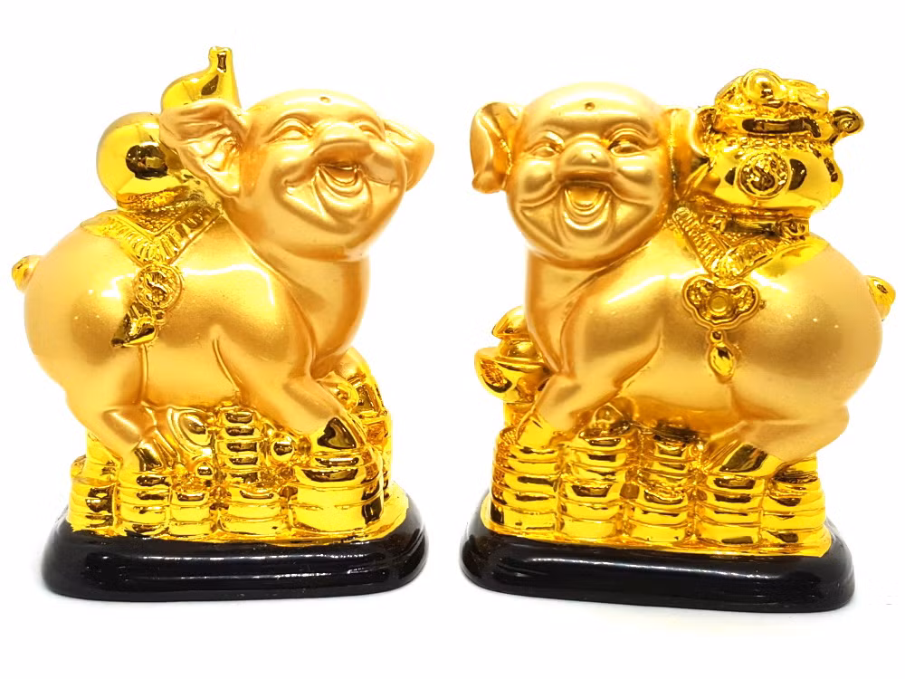 Đầu lợn hướng về phía cửa chính nhưng không được để đầu lợn chính diện với cửa.