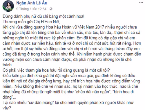 Chia sẻ của Ngân Anh.