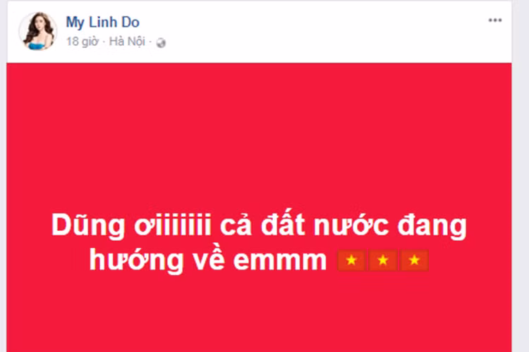 Hoa hậu Đỗ Mỹ Linh công khai bày tỏ tình cảm với Bùi Tiến Dũng.